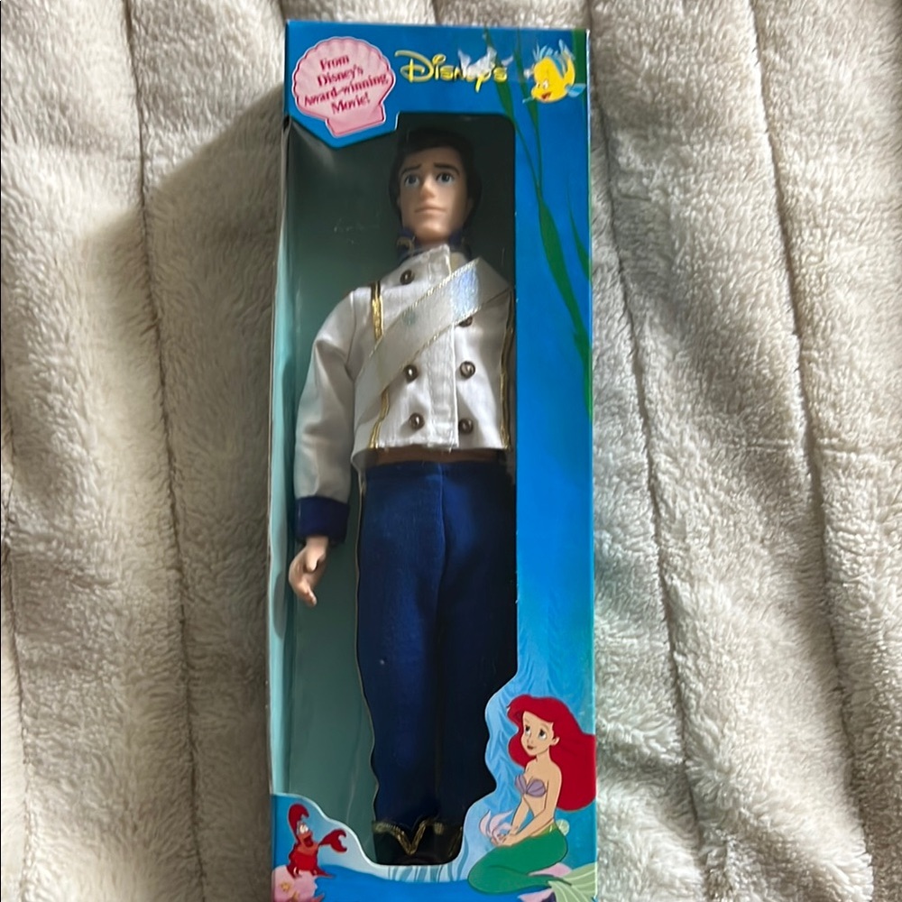 Disney Prince Eric Doll - Blue and White